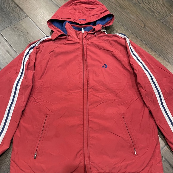 Converse vintage Red arm stripe jacket - size XL - Picture 6 of 6